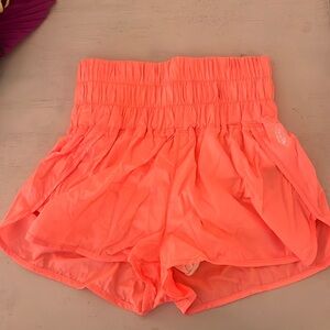 Free people high waisted athletic shorts